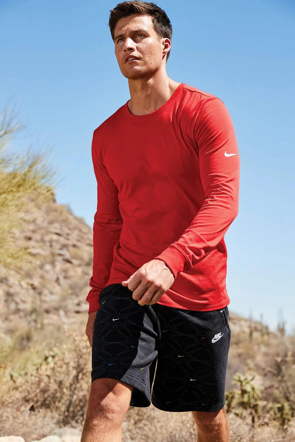 Nike Dri-FIT Cotton/Poly Long Sleeve Tee