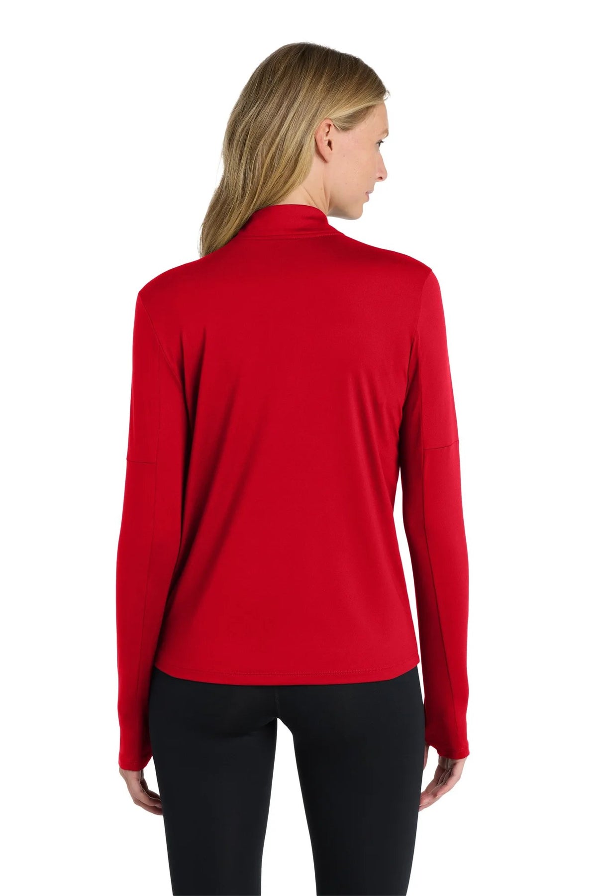 Nike Women's Dri-FIT Element 1/2-Zip Top with custom logo embroidery