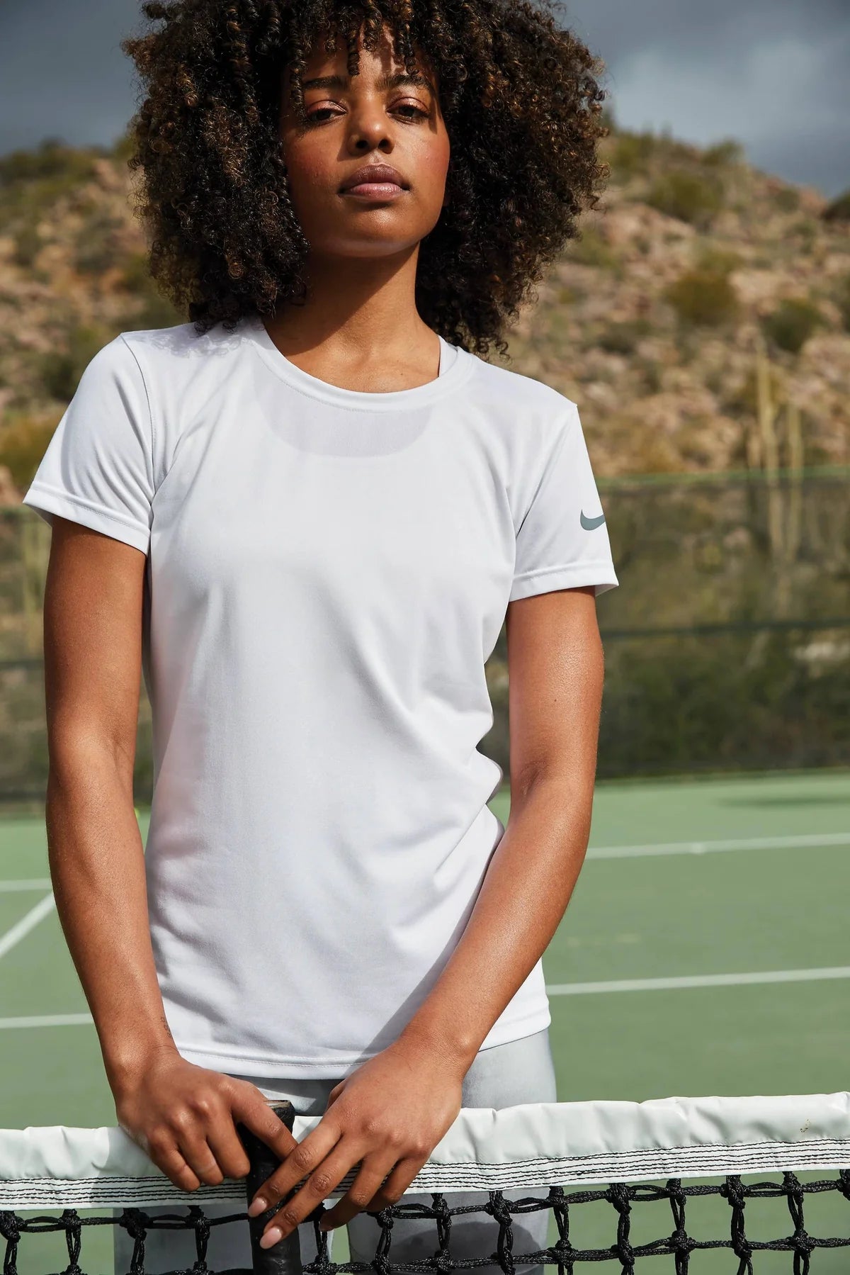 Nike Women's Swoosh Sleeve rLegend Tee