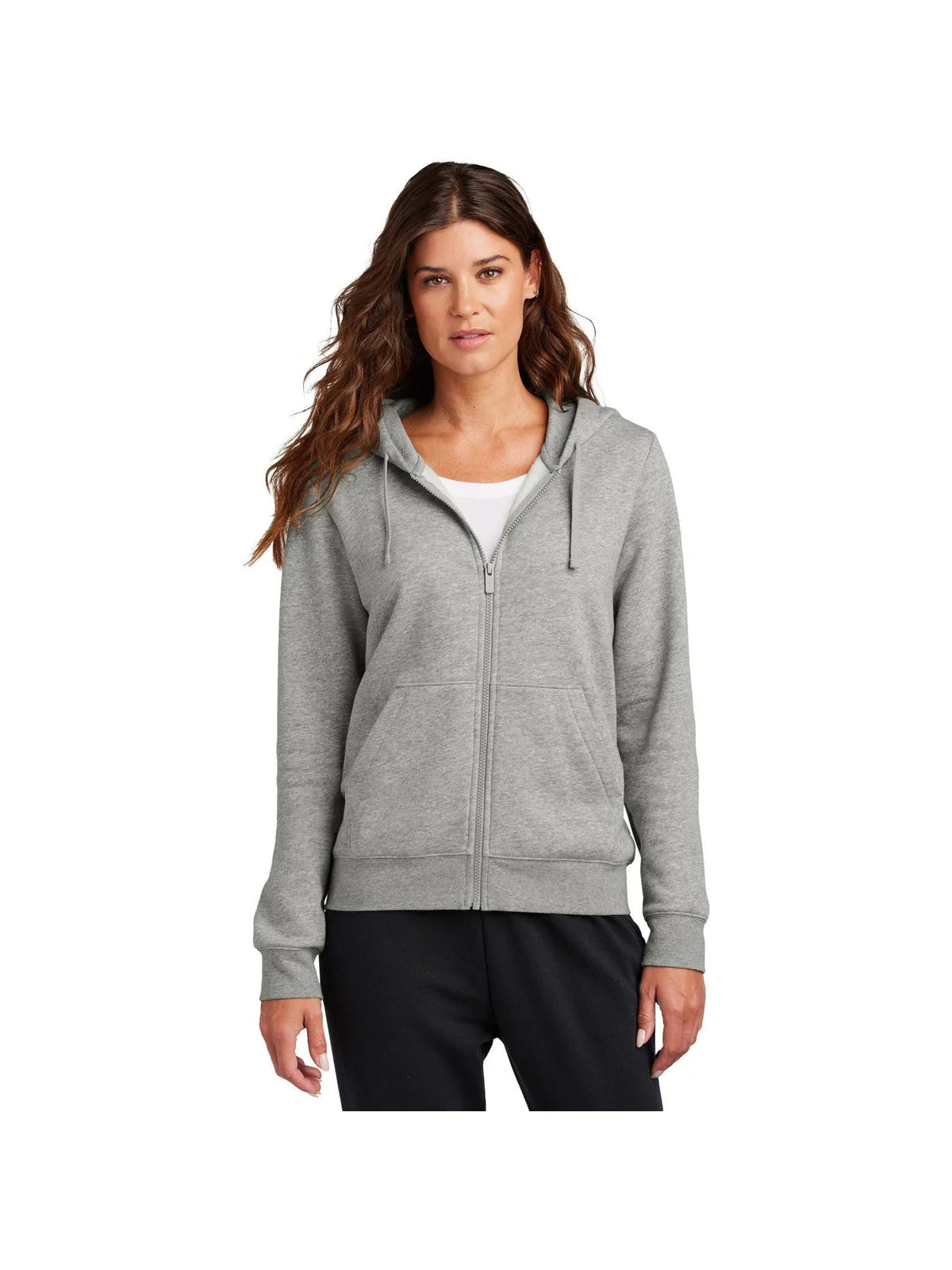 Nike Women's Club Fleece Sleeve Swoosh Full-Zip Hoodie