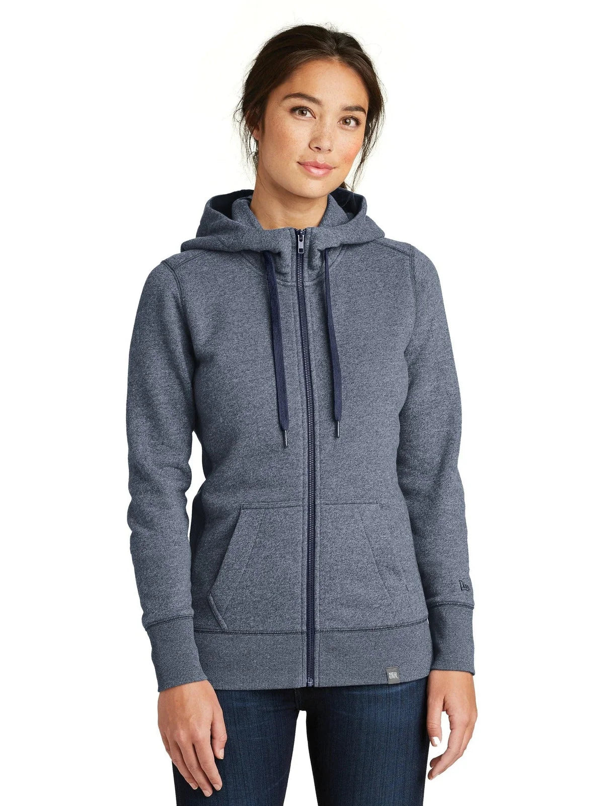 New Era Women's French Terry Full-Zip Hoodie