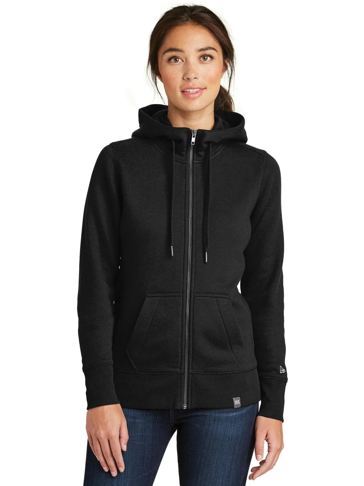 New Era Women's French Terry Full-Zip Hoodie