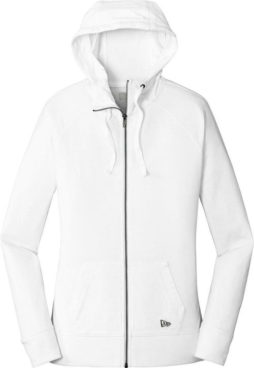 New Era Women's Sueded Cotton Blend Full-Zip Hoodie