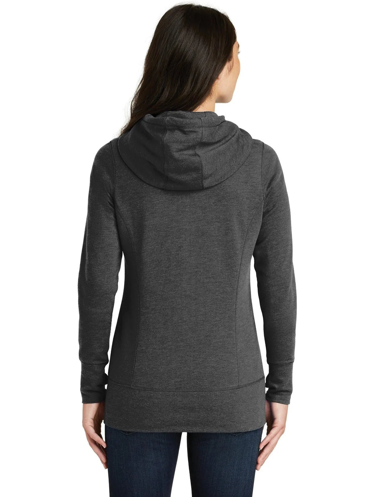 New Era Women's Tri-Blend Fleece Full-Zip Hoodie