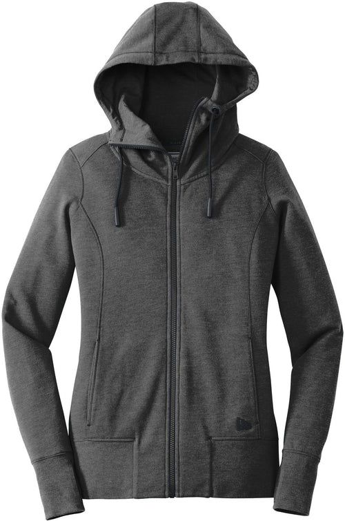 New Era Women's Tri-Blend Fleece Full-Zip Hoodie