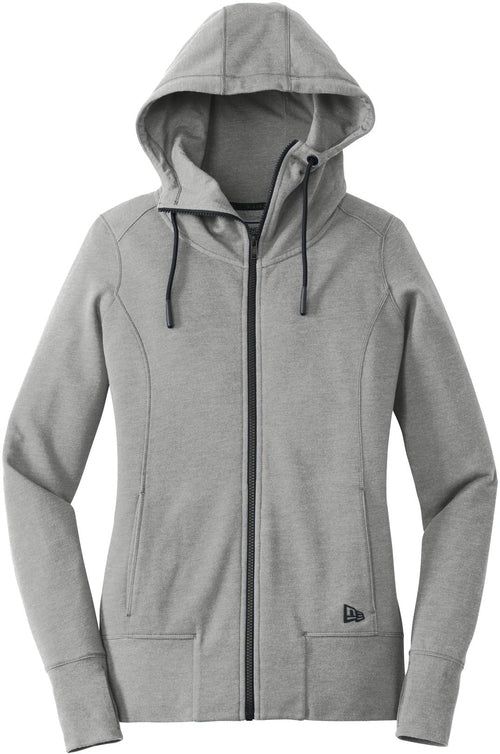 New Era Women's Tri-Blend Fleece Full-Zip Hoodie