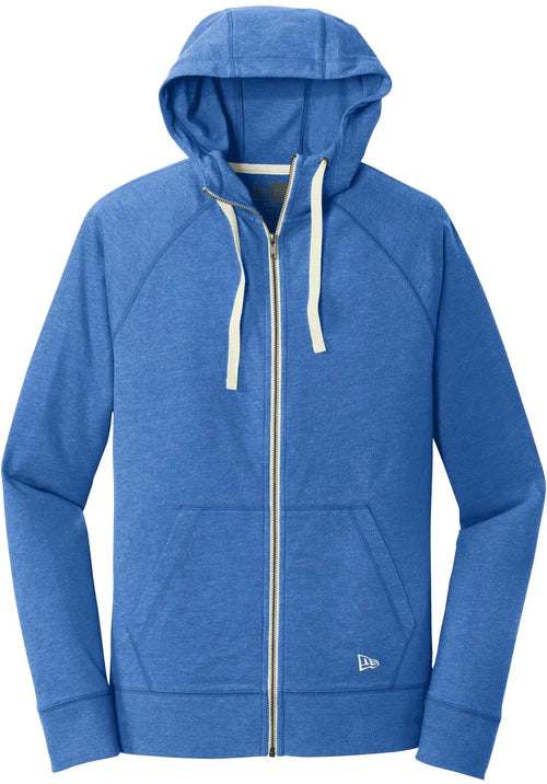 New Era Sueded Cotton Blend Full-Zip Hoodie