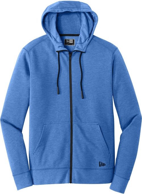 New Era Tri-Blend Fleece Full-Zip Hoodie