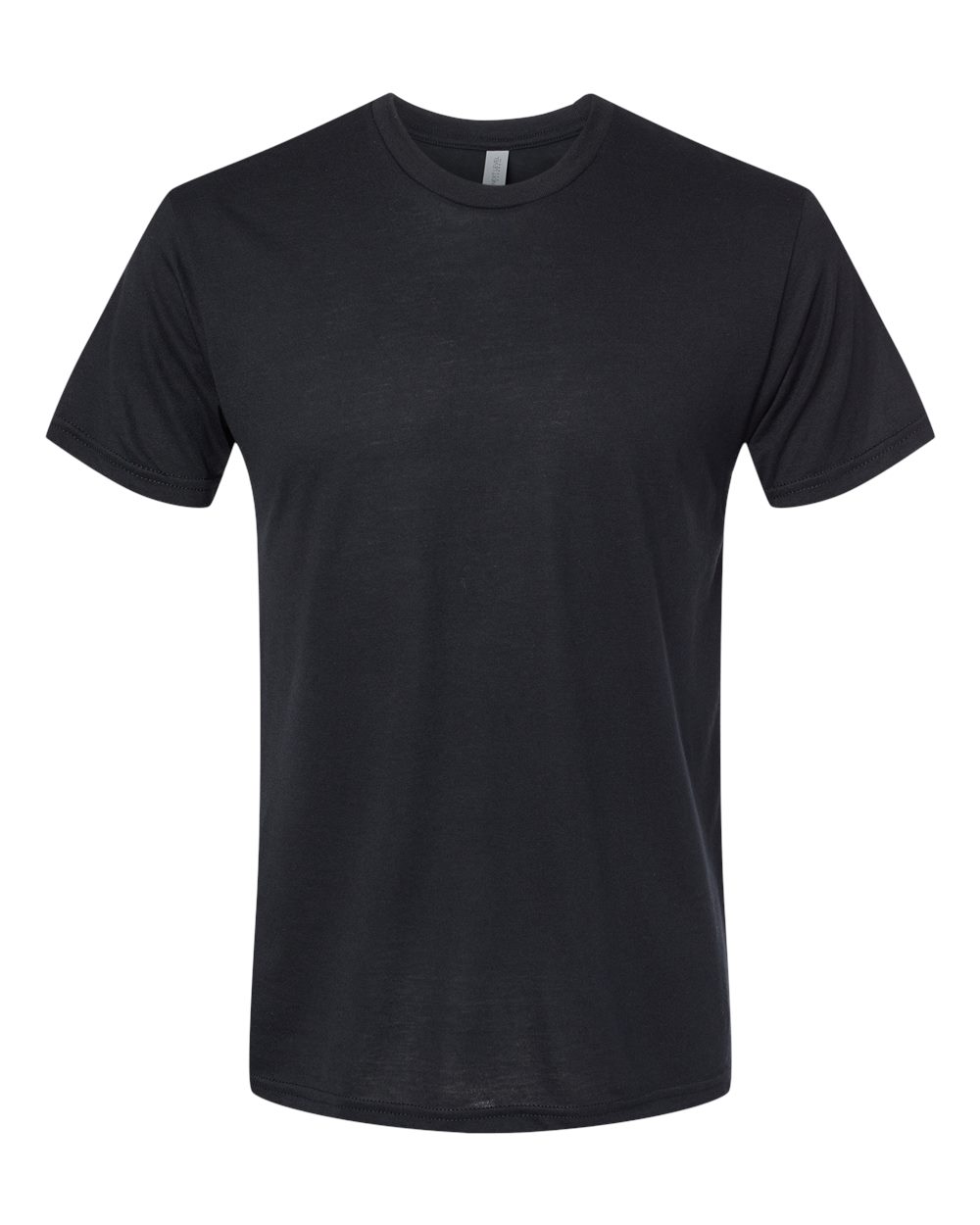 Next Level Apparel Unisex Tri-Blend Tee with custom logo embroidery