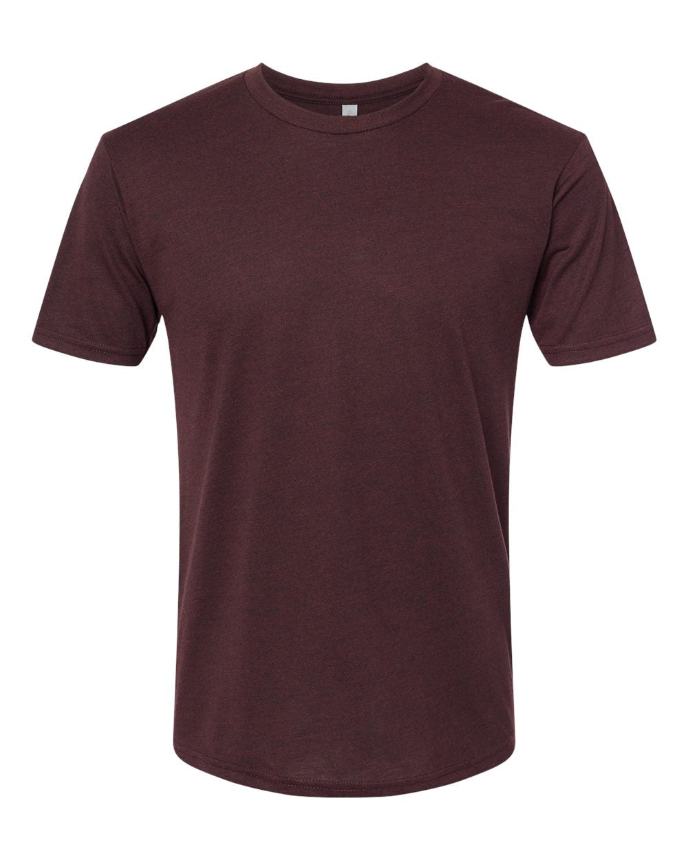 Next Level Apparel Unisex Tri-Blend Tee with custom logo embroidery