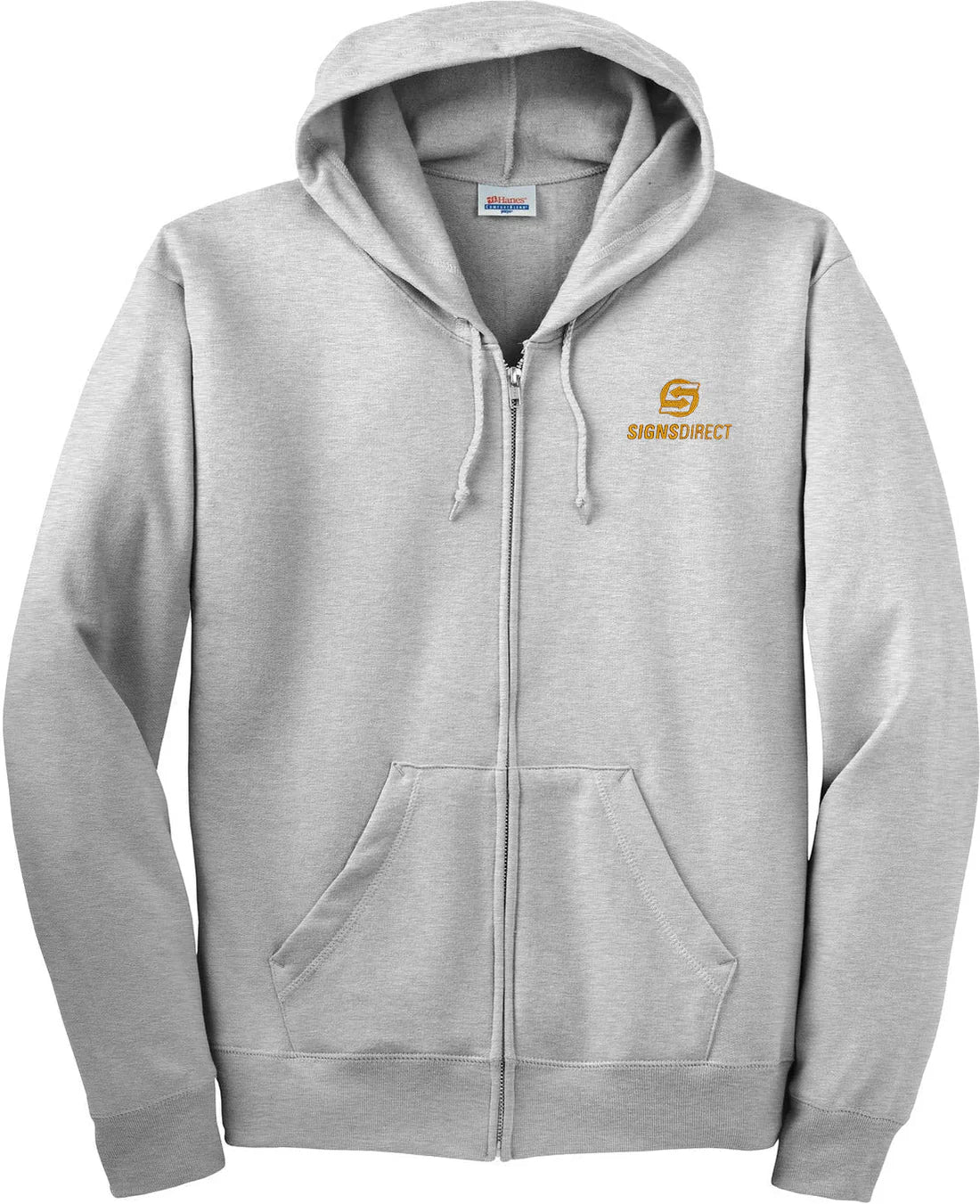 Hanes EcoSmart Full-Zip Hooded Sweatshirt