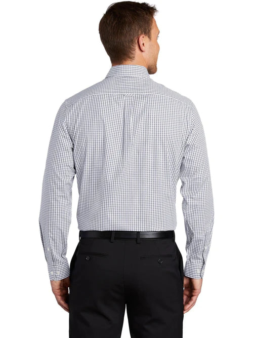 Port Authority Broadcloth Gingham Easy Care Shirt