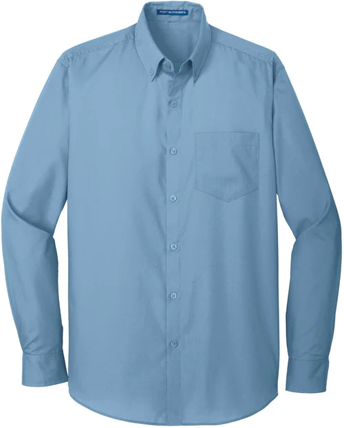 Port Authority Long Sleeve Carefree Poplin Shirt