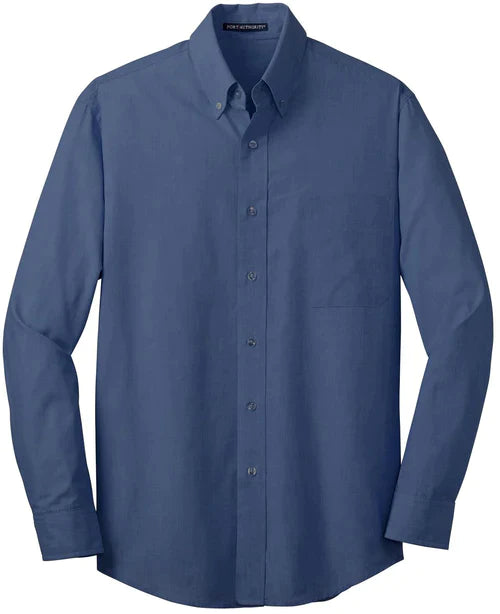 Port Authority Tall Crosshatch Easy Care Shirt