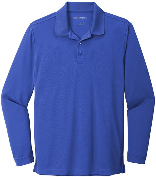 Port Authority Dry Zone UV Micro-Mesh Long Sleeve Polo