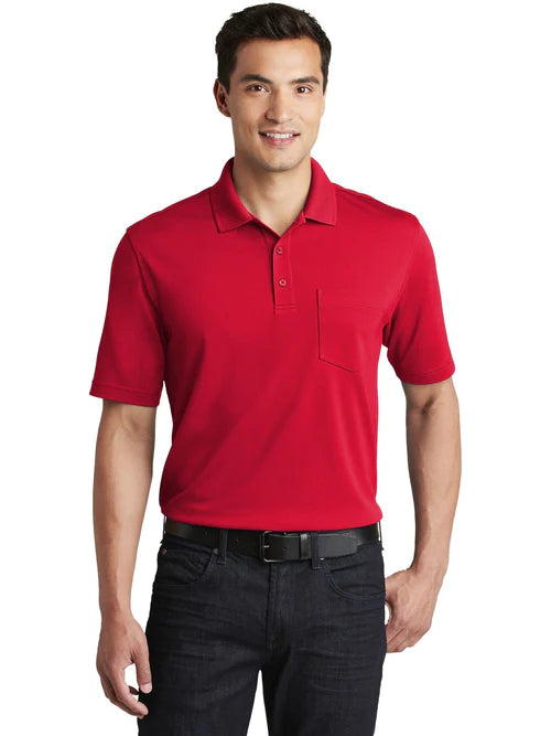 Port Authority Dry Zone UV Micro-Mesh Pocket Polo