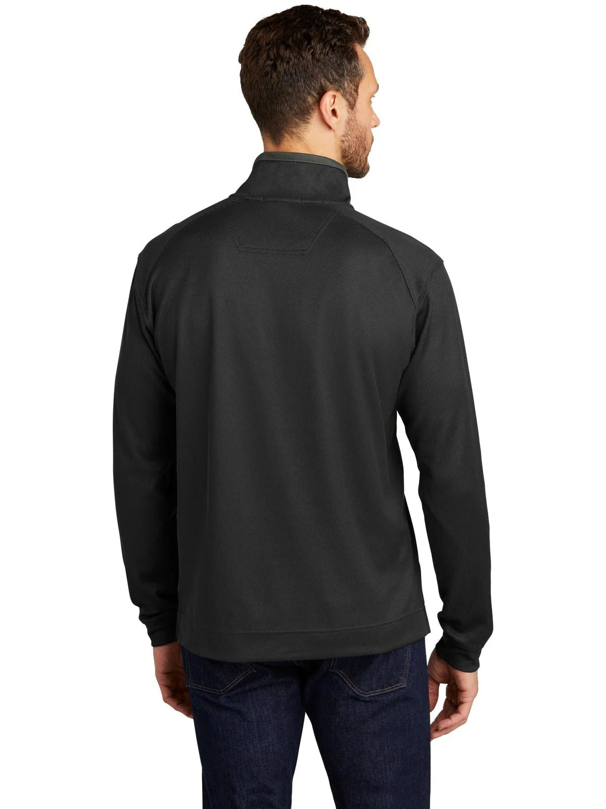 Port Authority Vertical Texture 1/4-Zip Pullover