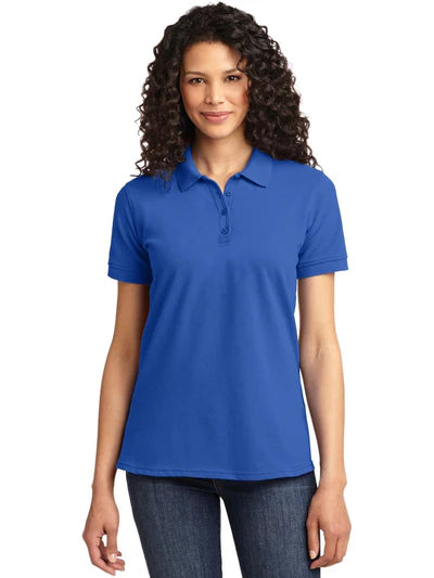 Port & Company Women's Core Blend Pique Polo