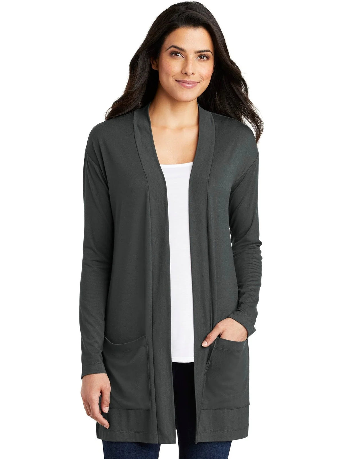 Port Authority Women's Concept Long Pocket Cardigan