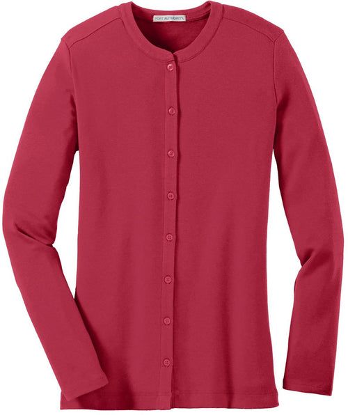 Port Authority Women's Concept Stretch Button-Front Cardigan
