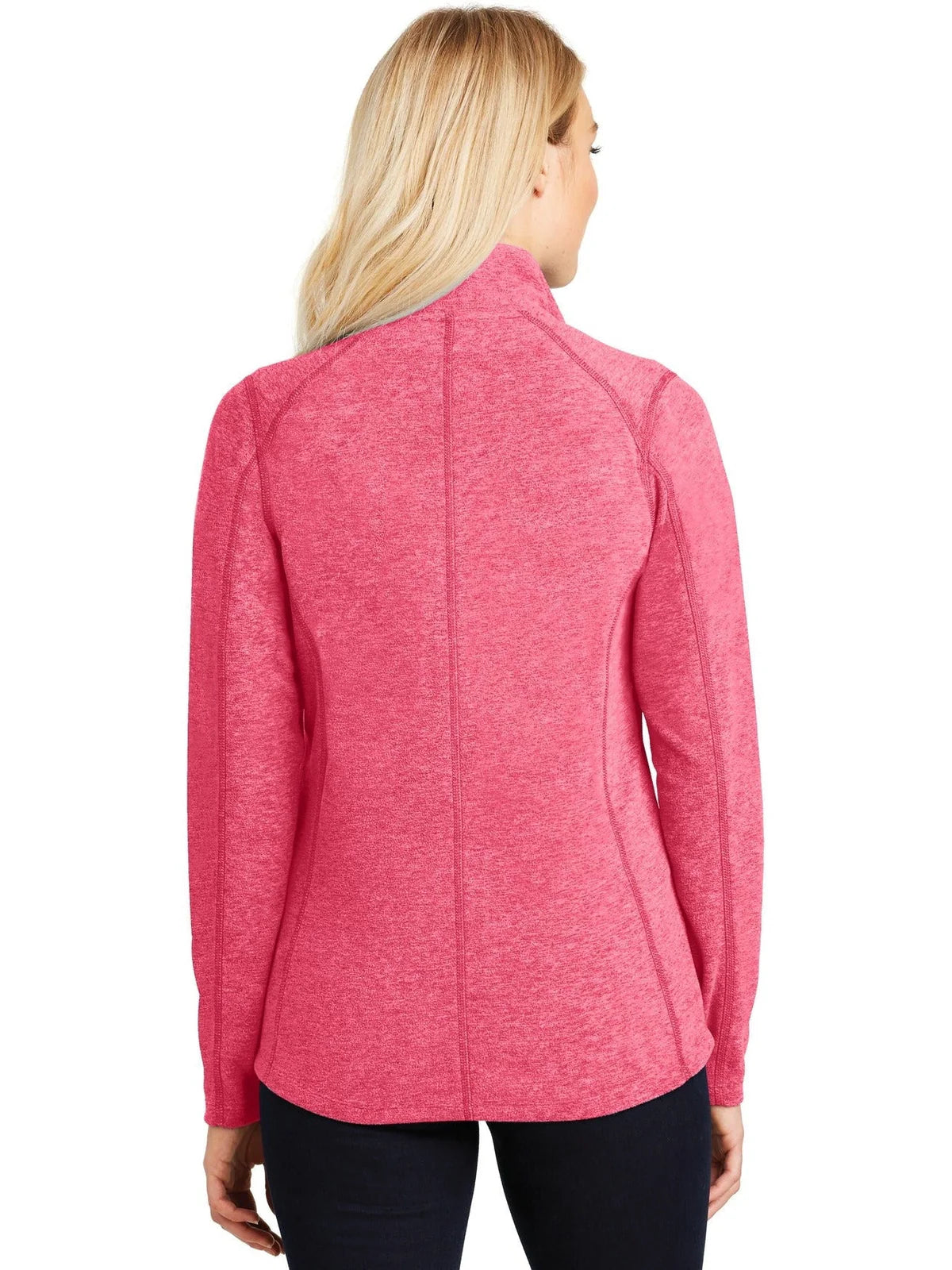 Port Authority Women's Heather Microfleece Full-Zip Jacket