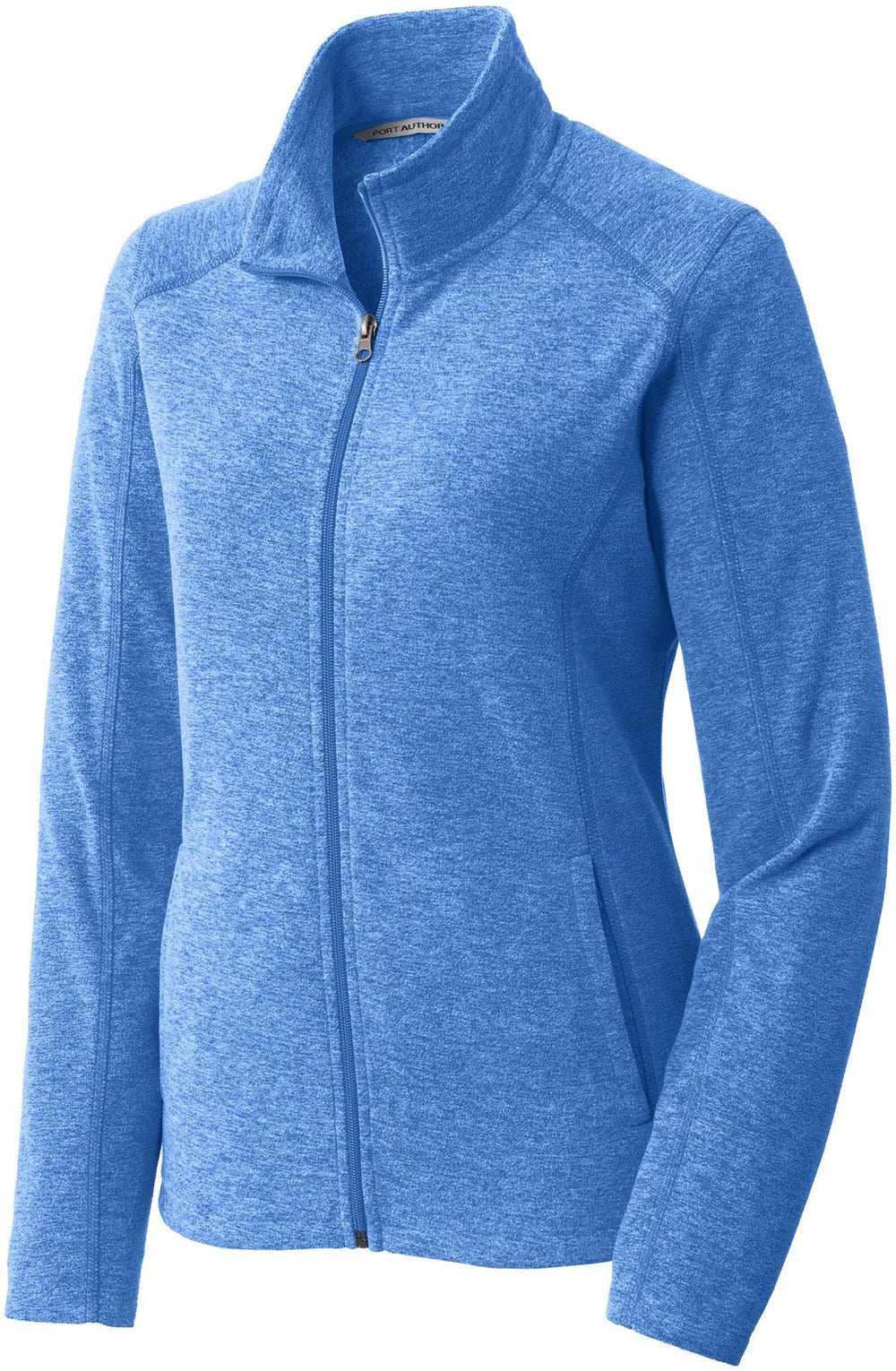 Port Authority Women's Heather Microfleece Full-Zip Jacket
