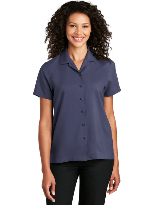 Port Authority Ladies Short Sleeve Performance Staff Shirt