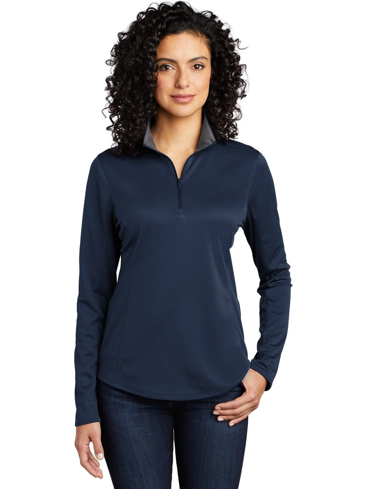 Port Authority Women's Silk Touch Performance 1/4-Zip