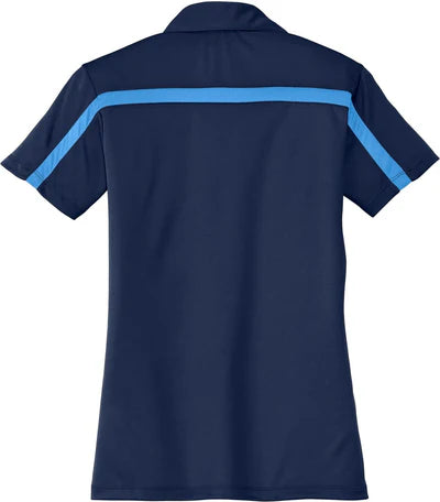 Port Authority Women's Silk Touch Performance Colorblock Stripe Polo