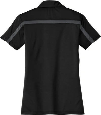 Port Authority Women's Silk Touch Performance Colorblock Stripe Polo