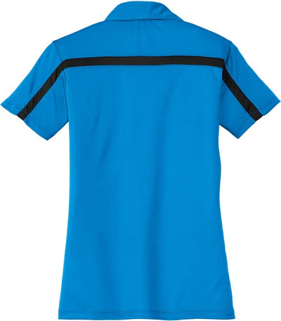 Port Authority Women's Silk Touch Performance Colorblock Stripe Polo