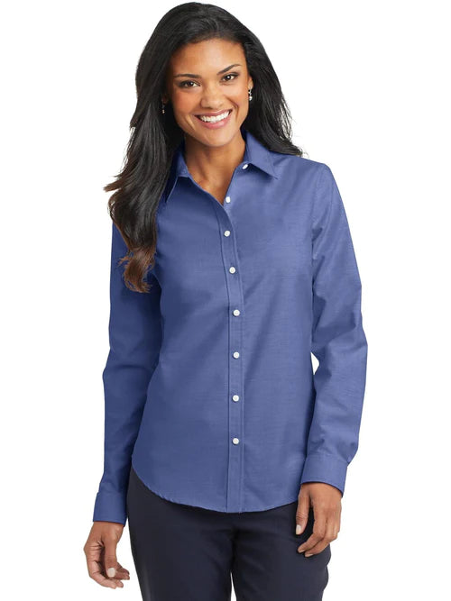 Port Authority Ladies SuperPro Oxford Shirt