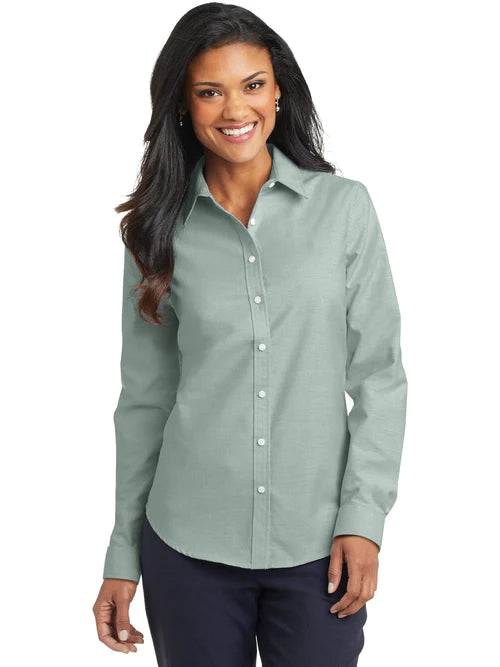 Port Authority Ladies SuperPro Oxford Shirt