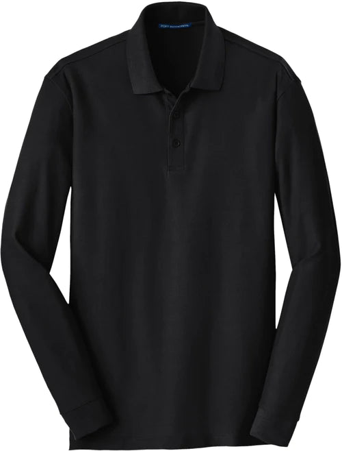 Port Authority Long Sleeve Core Classic Pique Polo