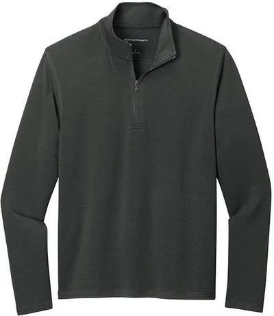 Port Authority Microterry 1/4-Zip Pullover