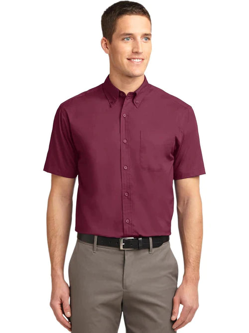 Port Authority Tall Short Sleeve Easy Care Shirt