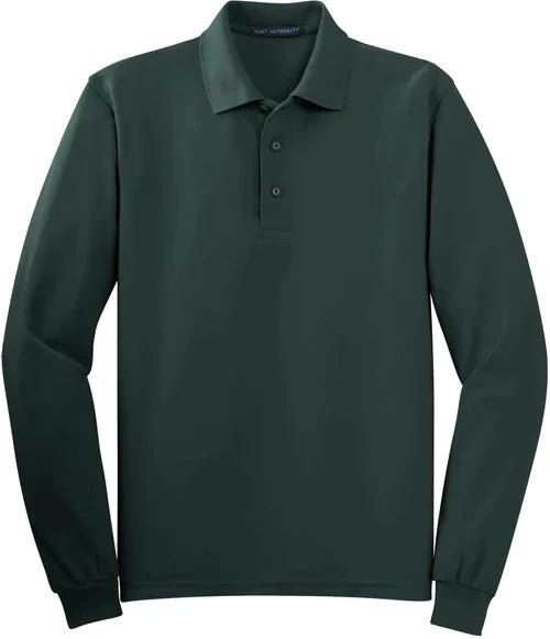 Port Authority Tall Silk Touch Long Sleeve Polo