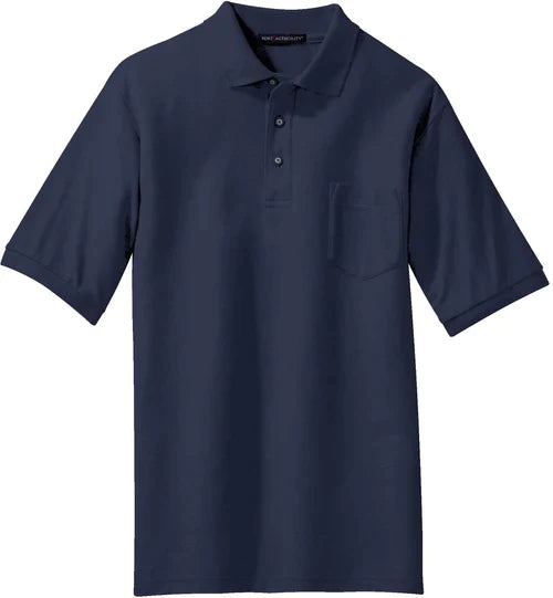 Port Authority Tall Silk Touch Polo with Pocket