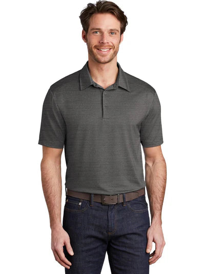 Port Authority Stretch Heather Polo