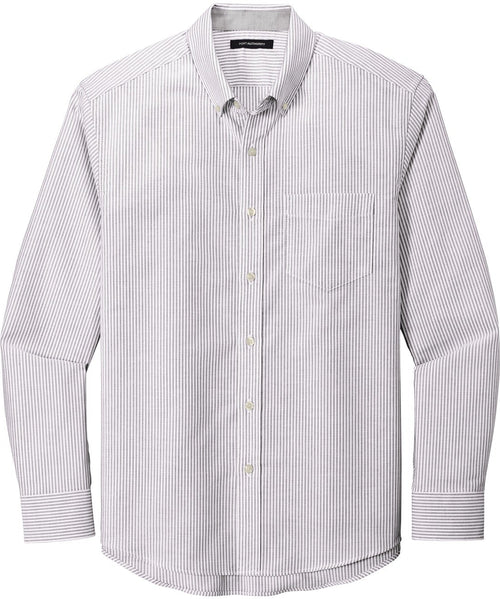 Port Authority SuperPro Oxford Stripe Shirt