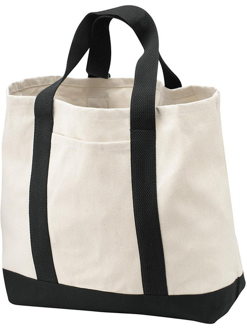 Port Authority Ideal Twill Two-Tone Shopping Tote
