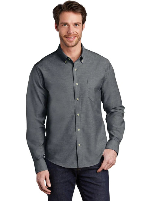 Port Authority Untucked Fit SuperPro Oxford Shirt