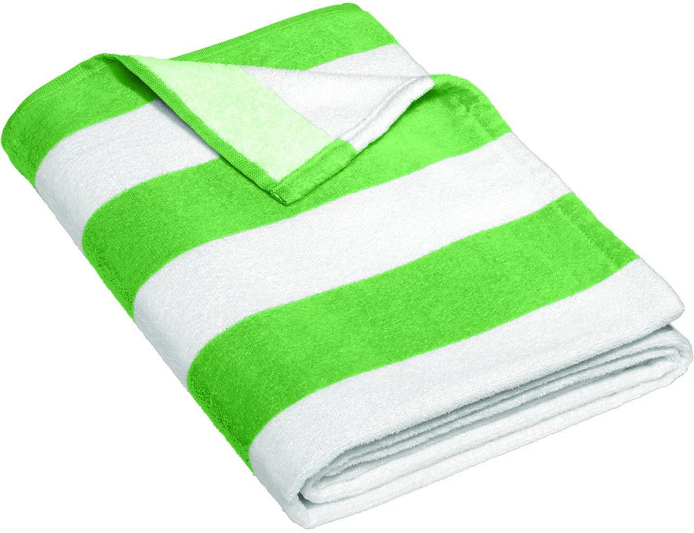 Port Authority Value Cabana Stripe Beach Towel
