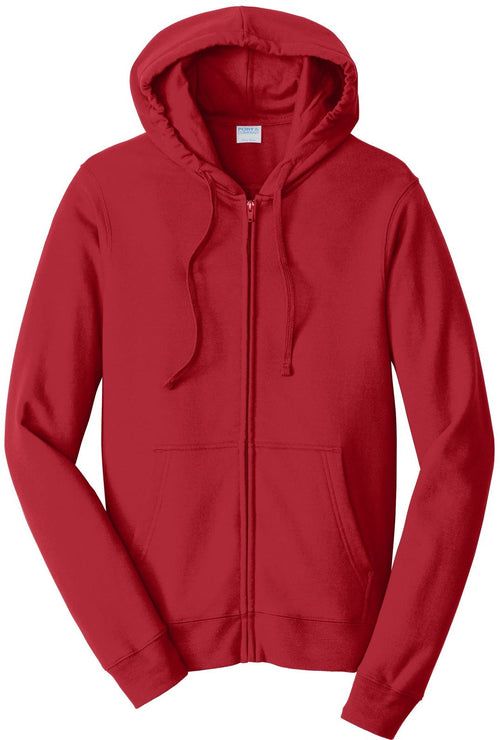 Port & Co Fan Favorite Fleece Full-Zip Hooded Sweatshirt