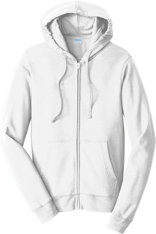 Port & Co Fan Favorite Fleece Full-Zip Hooded Sweatshirt