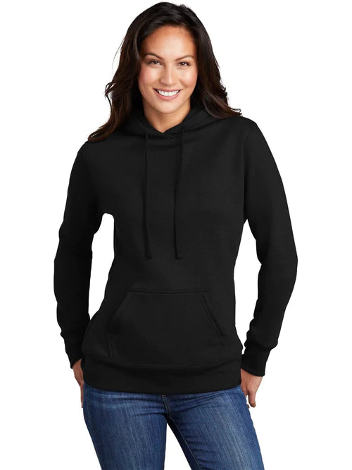 Port & Company Ladies Core Fleece Pullover Hooded Sweatshirt