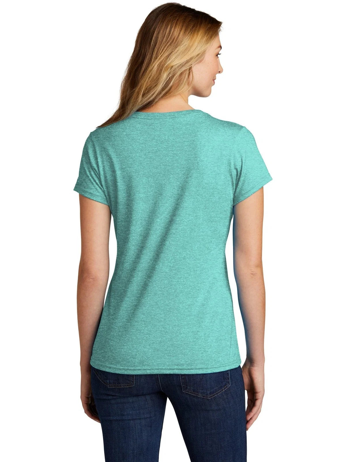 Port & Co Women's Tri-Blend V-Neck Tee