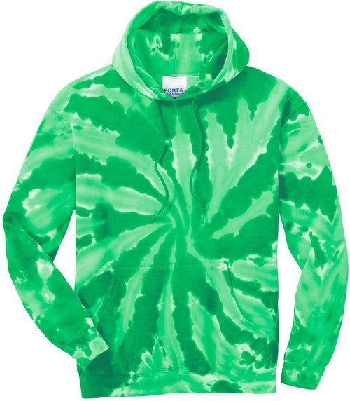 Port & Co Tie-Dye Pullover Hooded Sweatshirt