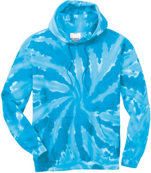 Port & Co Tie-Dye Pullover Hooded Sweatshirt