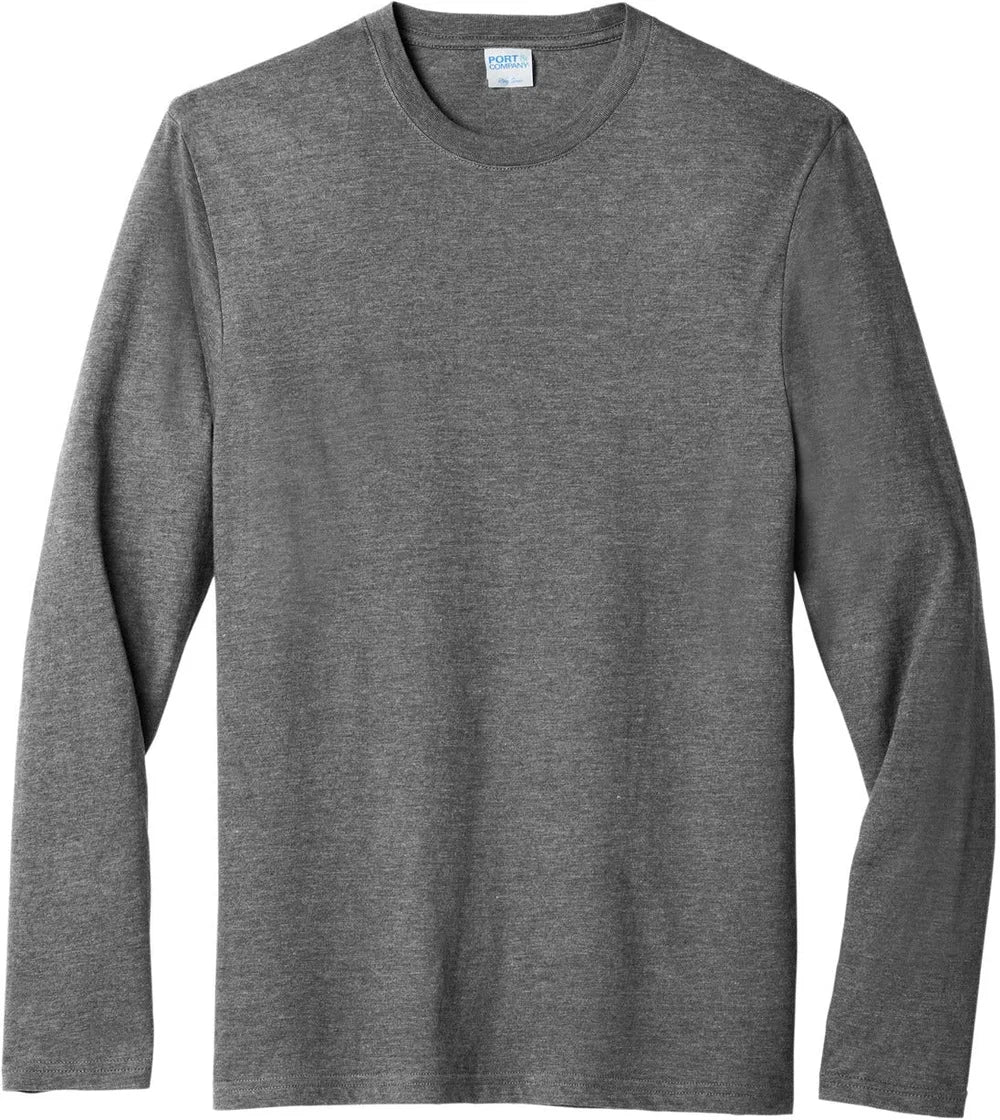 Port & Co Tri-Blend Long Sleeve Tee